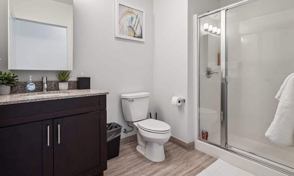 Photo of Bathroom in Downtown Detroit