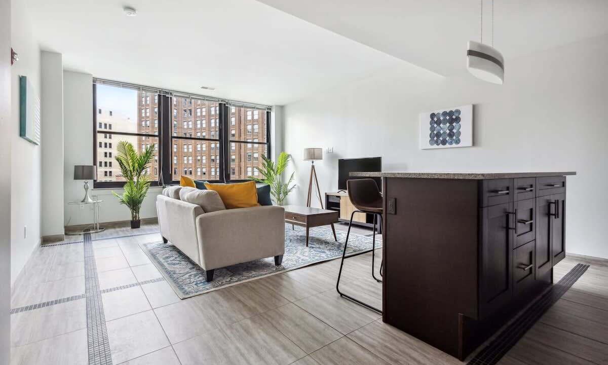 Photo of Livingroom in Downtown Detroit