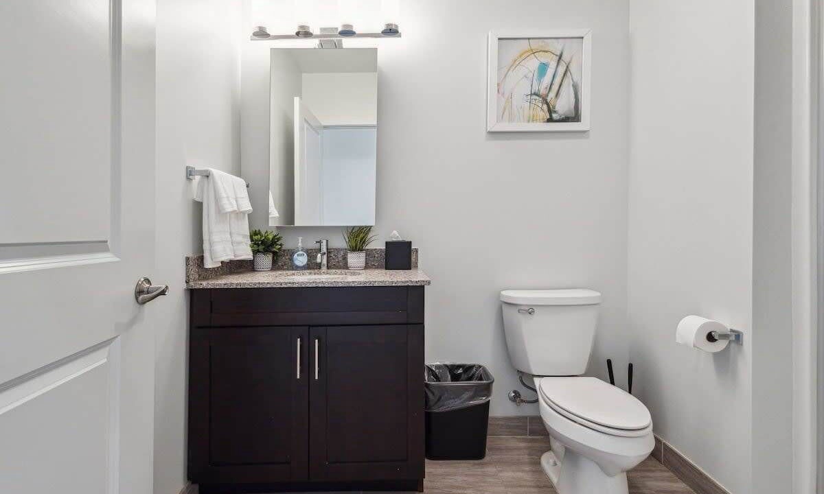 Photo of Bathroom in Downtown Detroit