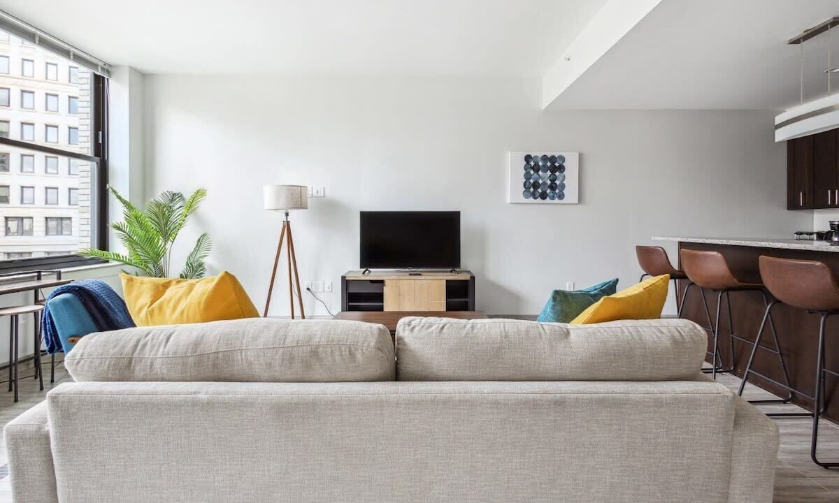 Photo of Livingroom in Downtown Detroit