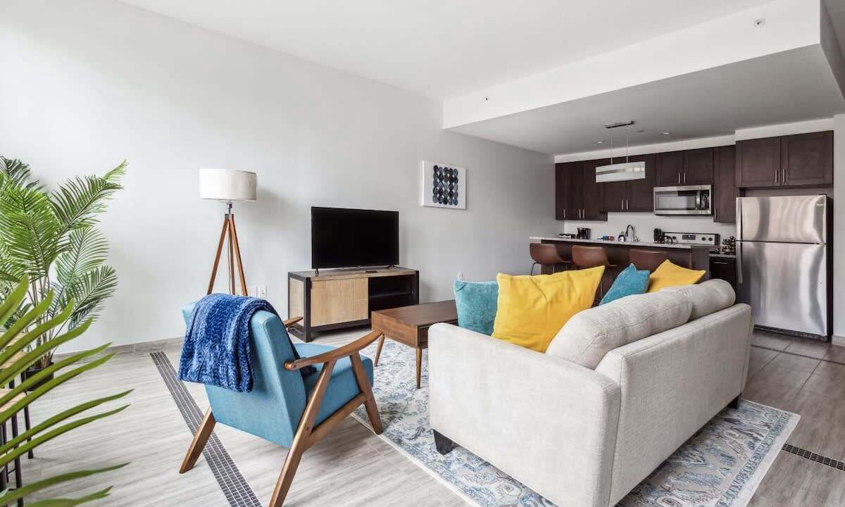 Photo of Livingroom in Downtown Detroit