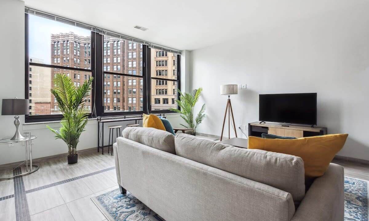 Photo of Livingroom in Downtown Detroit
