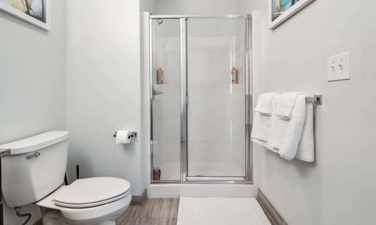 Photo of Bathroom in Downtown Detroit
