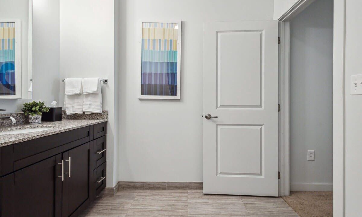 Photo of Bathroom in Downtown Detroit