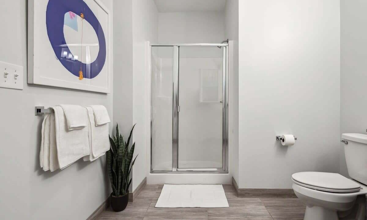 Photo of Bathroom in Downtown Detroit