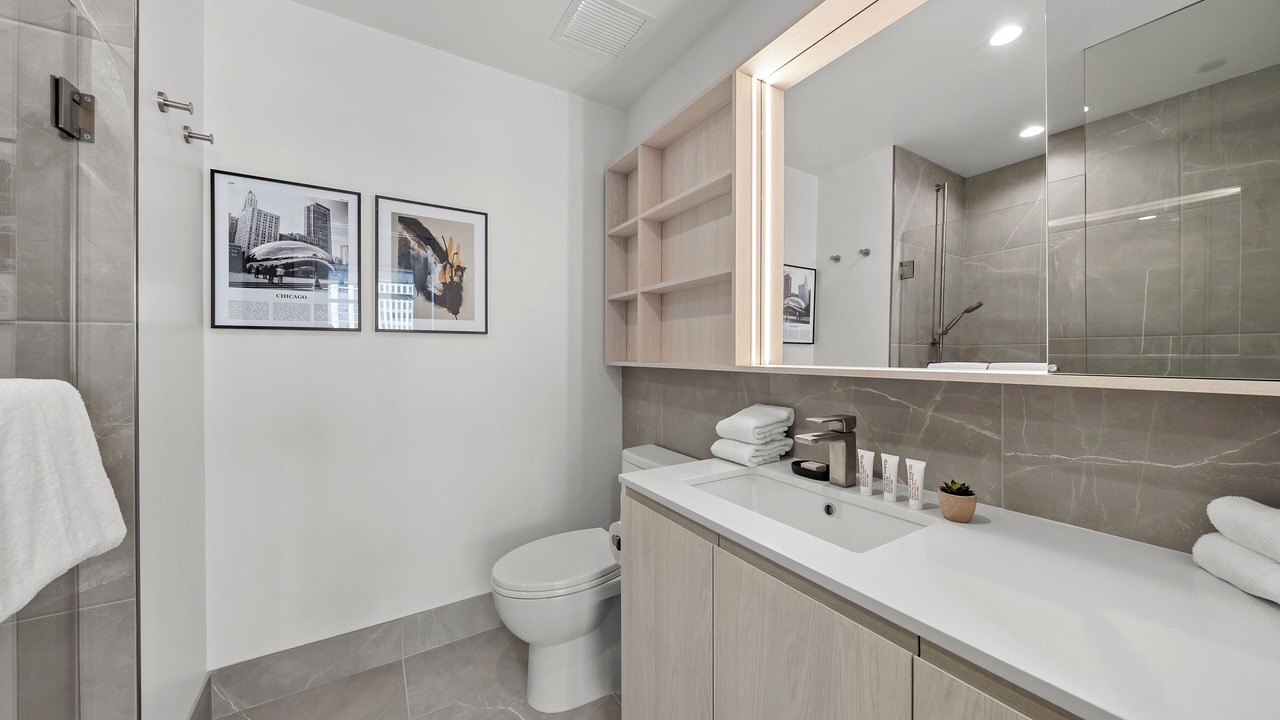 Photo of Bathroom in Downtown Chicago