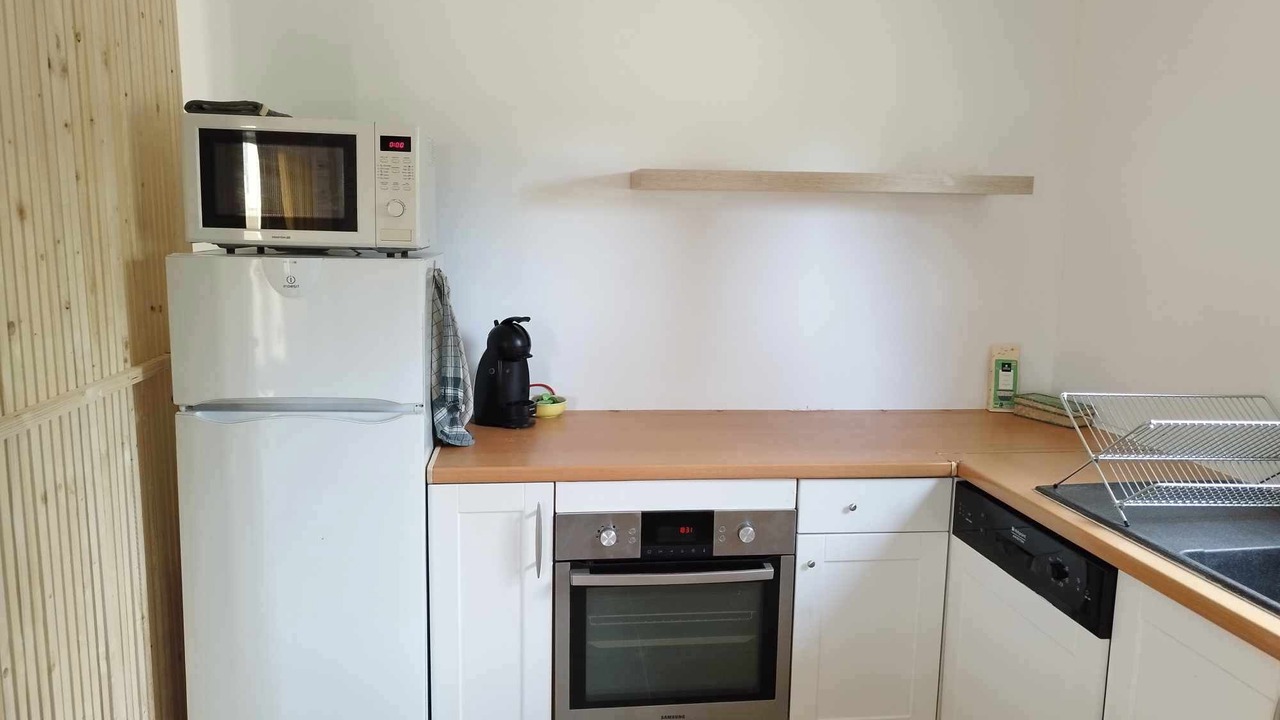 Photo of Kitchen in La Chapelle du Lou du Lac