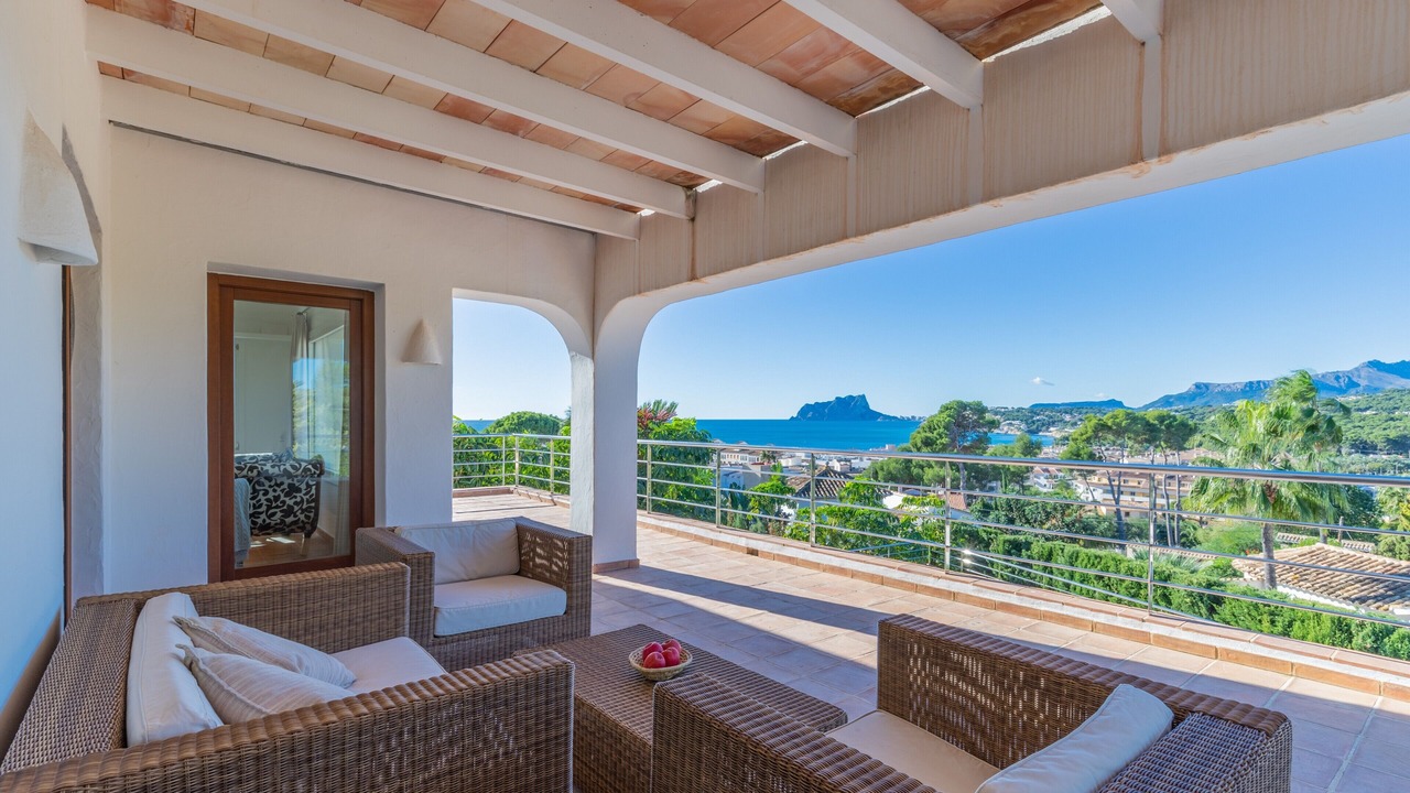 Photo of Patio Balcony in Moraira Town Centre