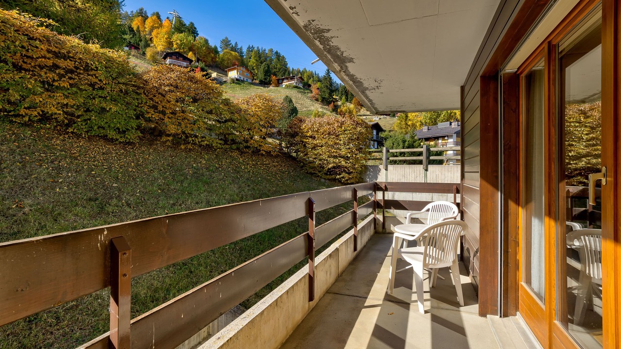 Photo of Patio Balcony in La Tzoumaz