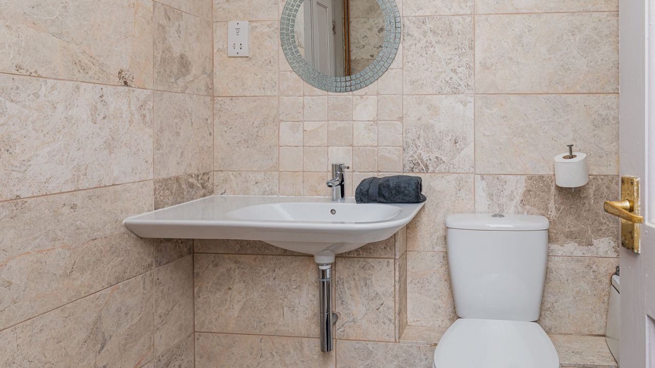 Photo of Bathroom in St. Ann's Chapel