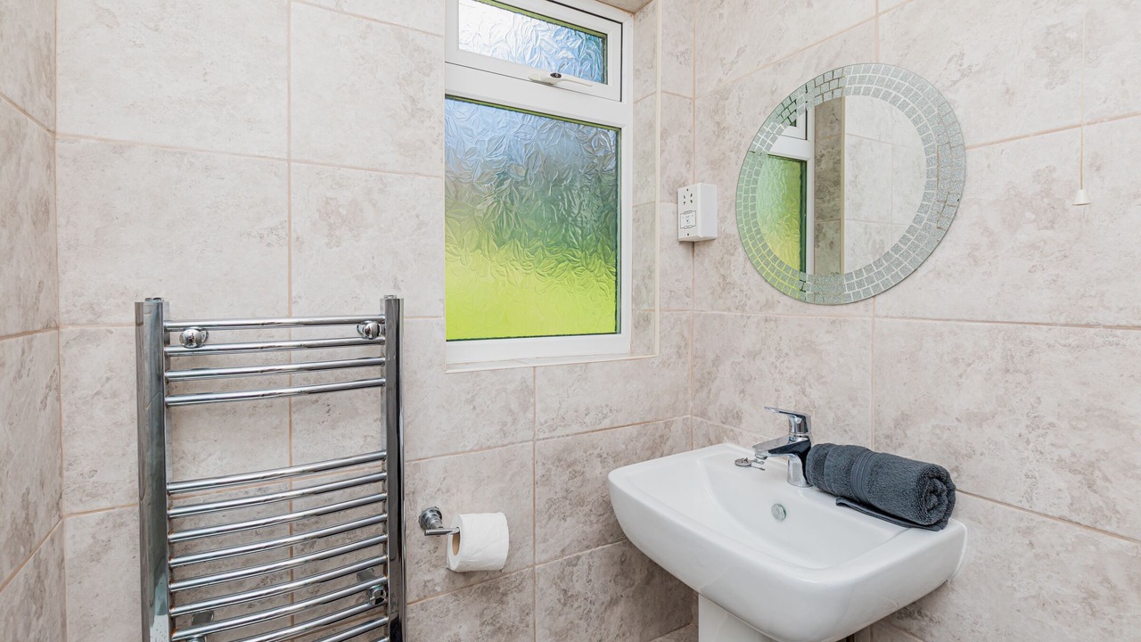 Photo of Bathroom in St. Ann's Chapel