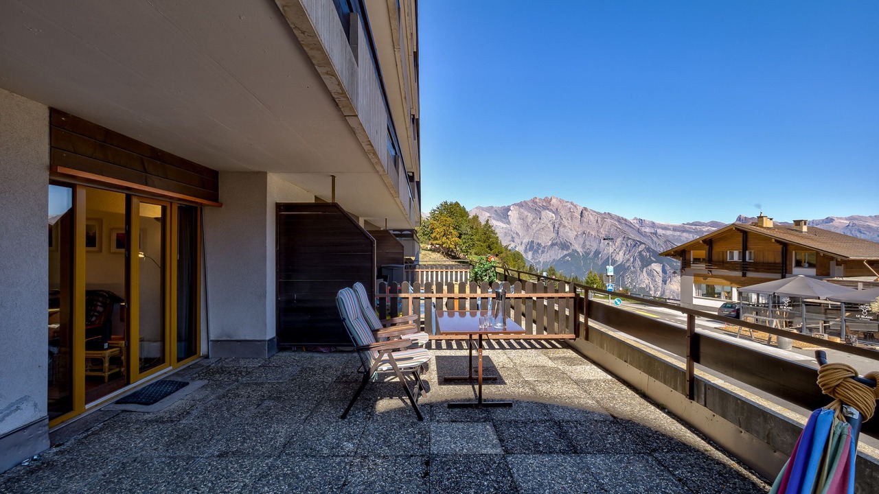 Photo of Patio Balcony in La Tzoumaz