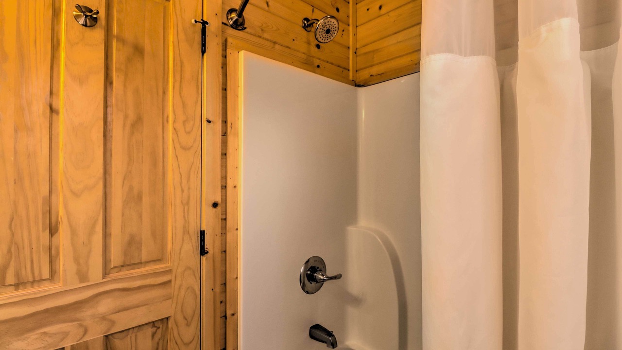 Photo of Bathroom in Swinging Bridge Village