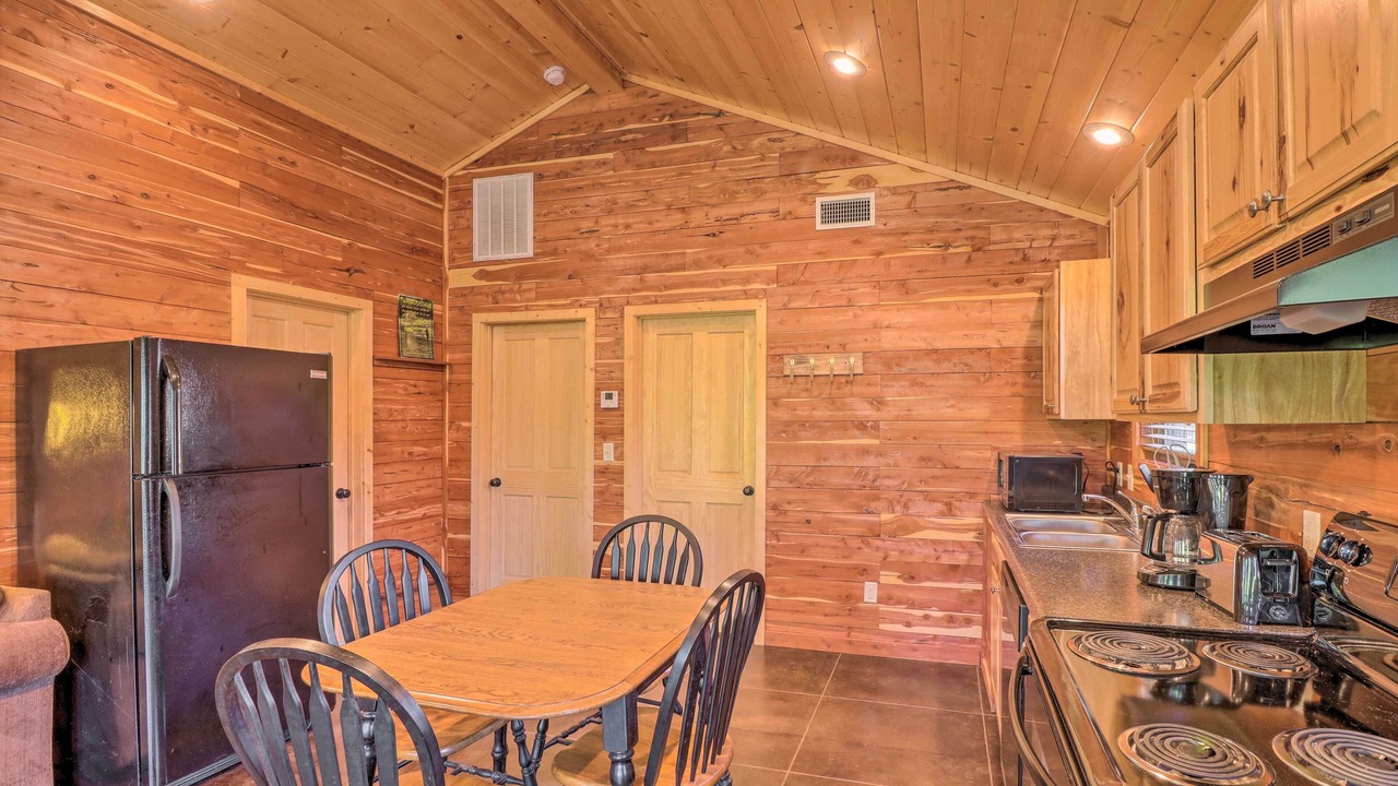 Photo of Kitchen in Swinging Bridge Village