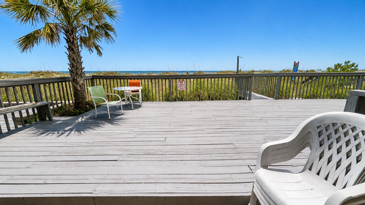 Photo of Patio Balcony in Cherry Grove Beach