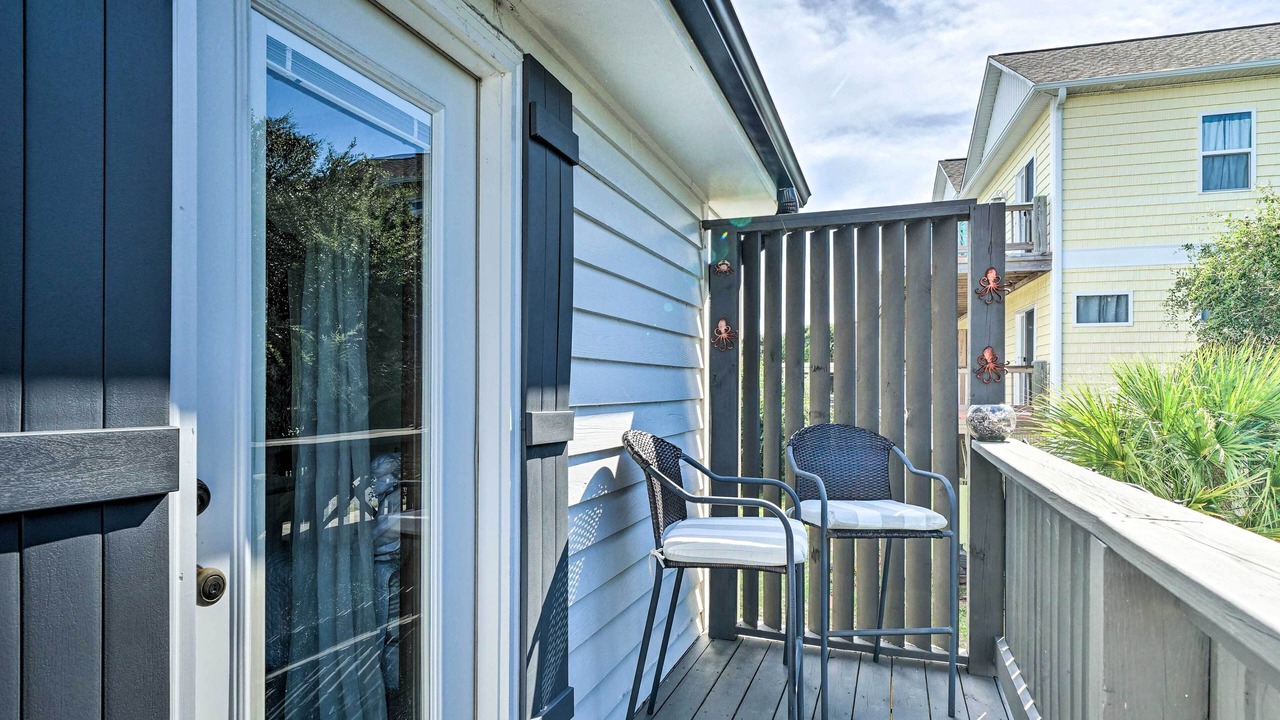 Photo of Patio Balcony in Topsail Beach