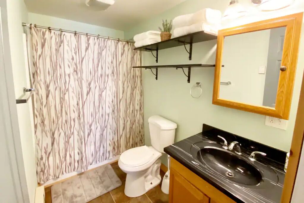 Photo of Bathroom in Beach Lake