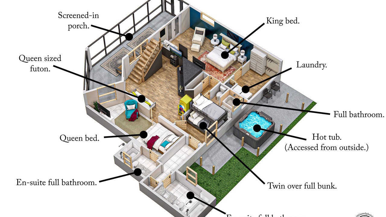 Photo of Bedroom in Pittman Center