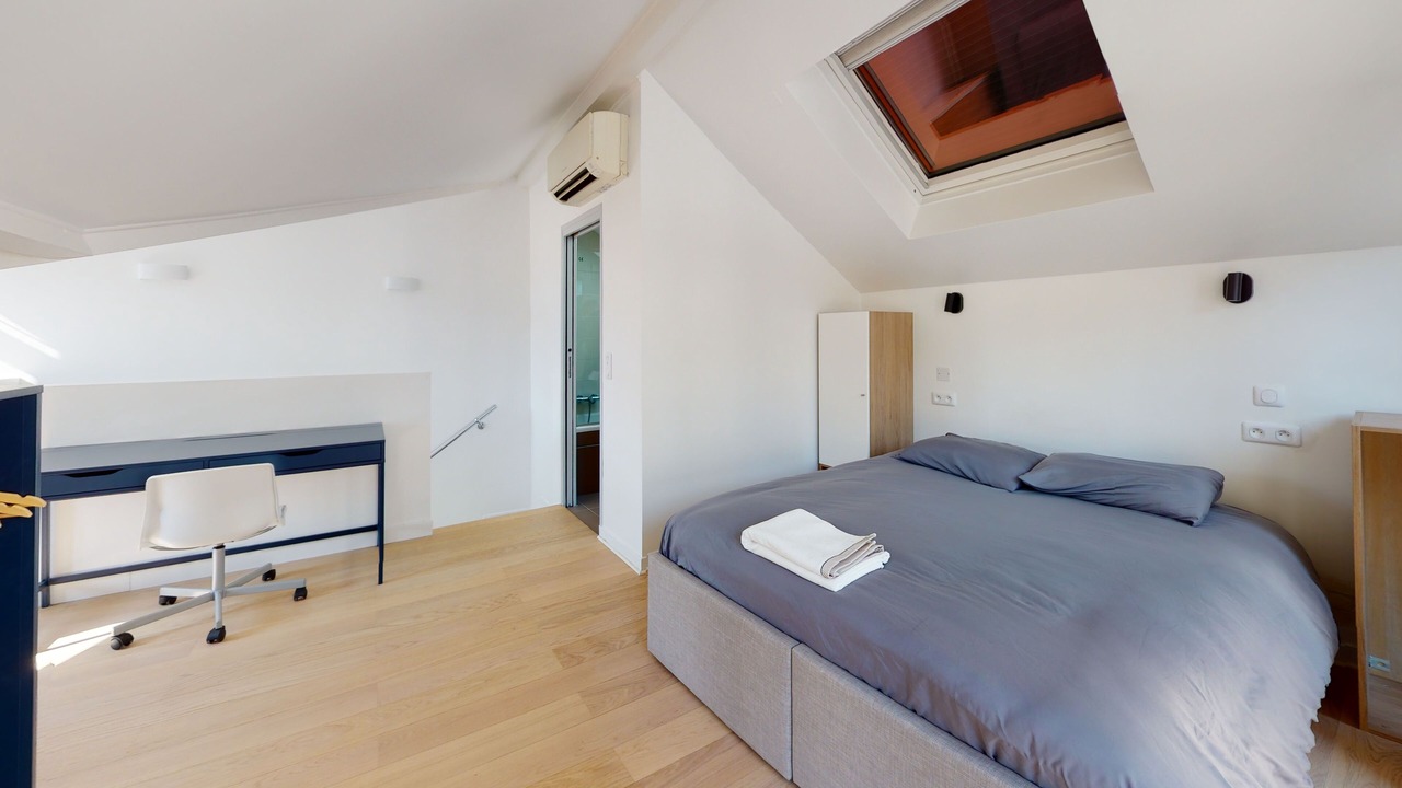 Photo of Bedroom in Parchamp–Albert Kahn