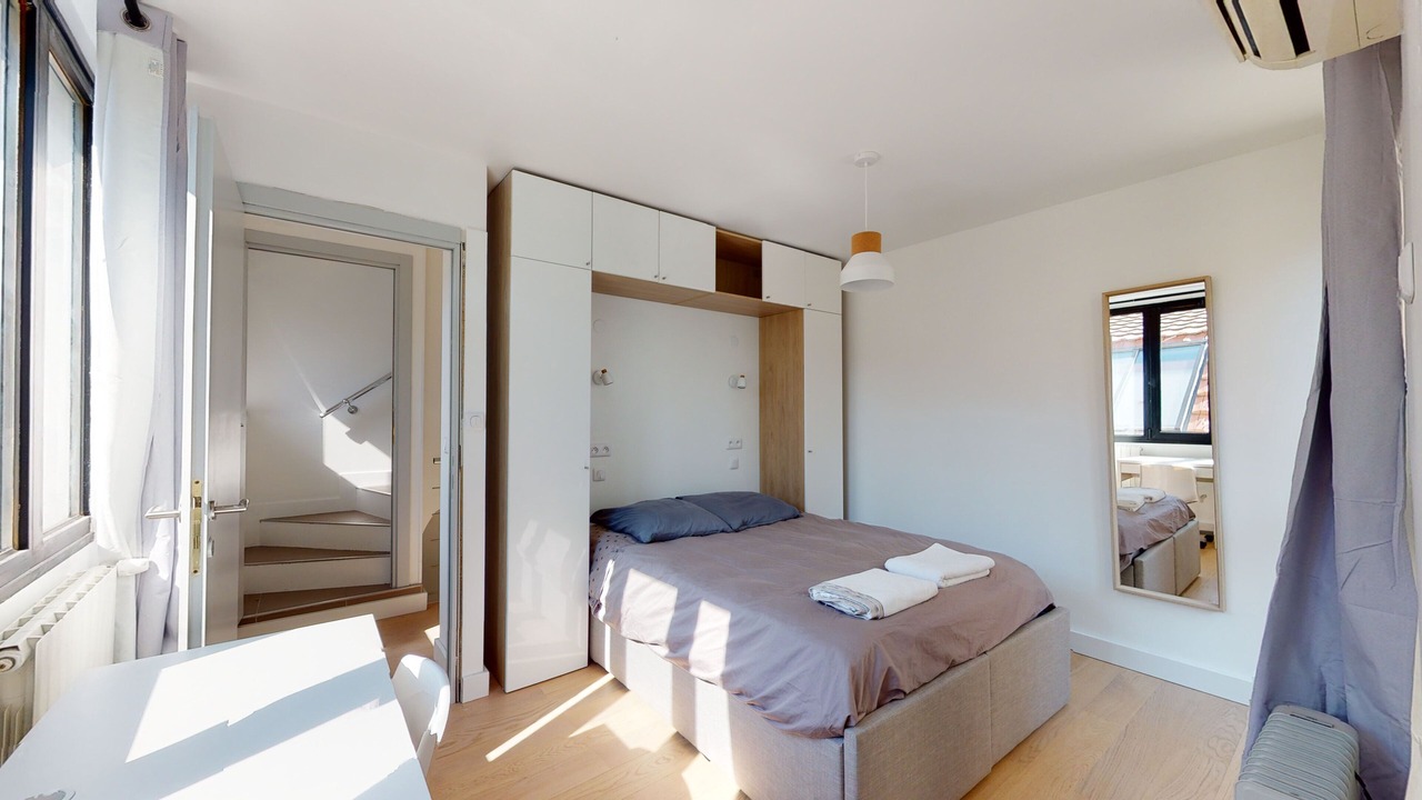 Photo of Bedroom in Parchamp–Albert Kahn