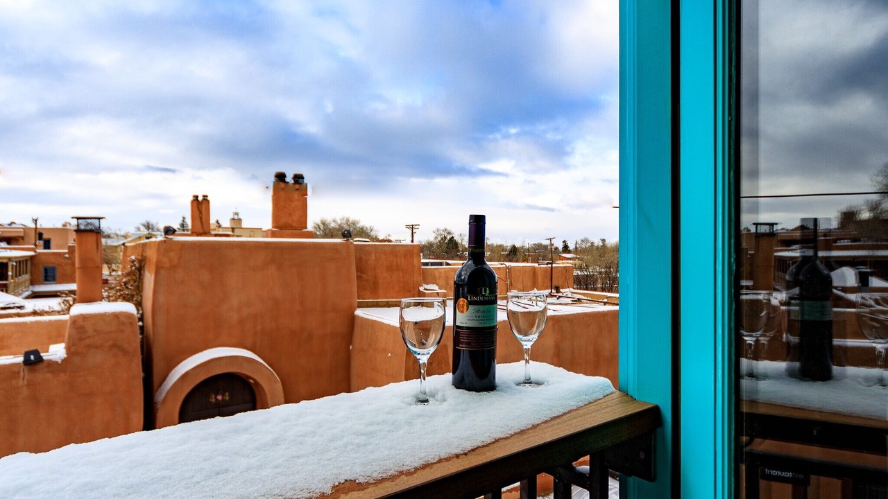 Photo of Patio Balcony in Downtown Santa Fe