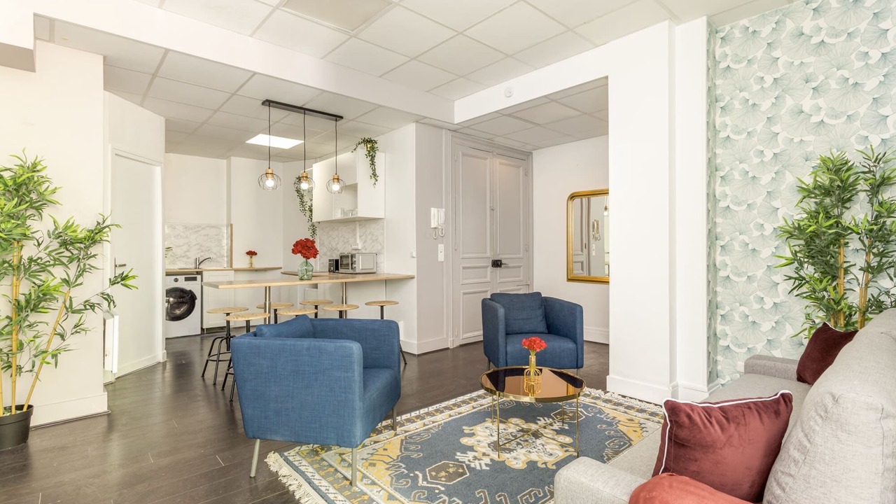 Photo of Livingroom in Quartier Sainte-Avoye