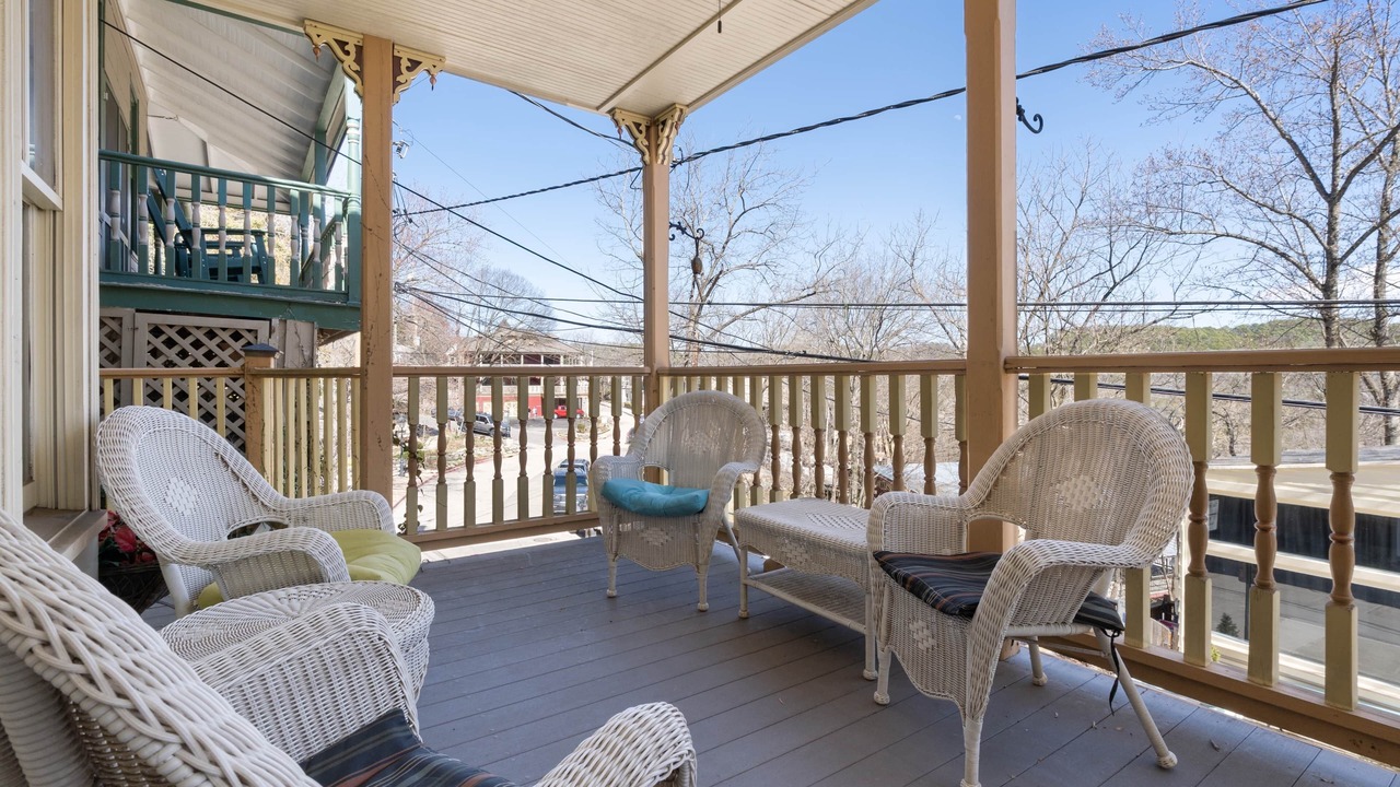 Photo of Patio Balcony in Eureka Springs Historic District
