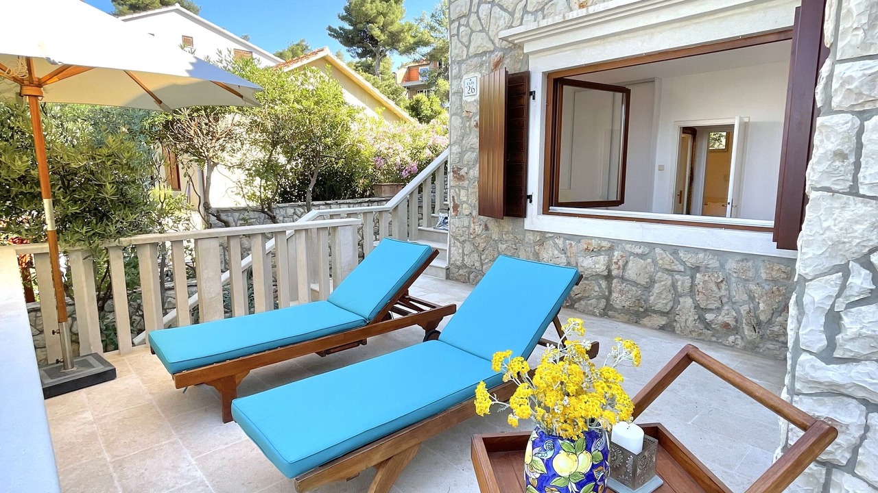 Photo of Patio Balcony in Island Hvar