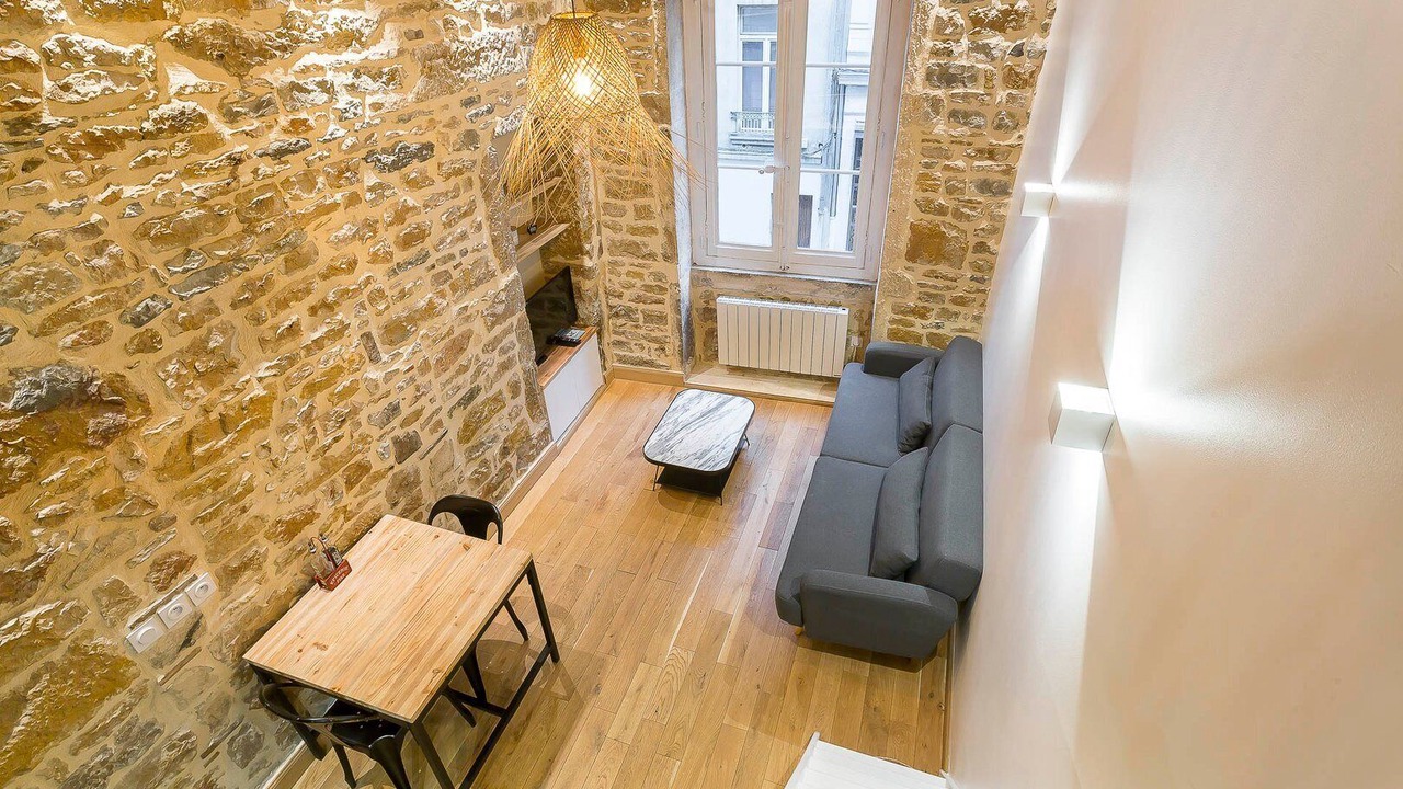 Photo of Livingroom in Bellecour - Hotel Dieu