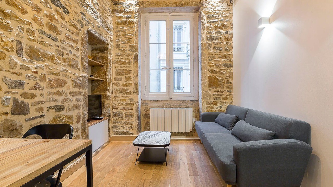 Photo of Livingroom in Bellecour - Hotel Dieu