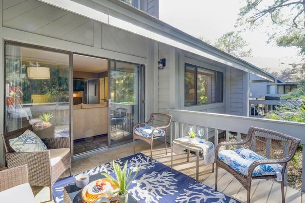 Photo of Patio Balcony in Palmetto Dunes