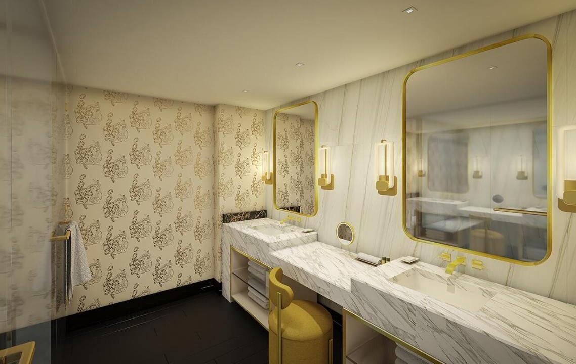 Photo of Bathroom in Downtown Las Vegas