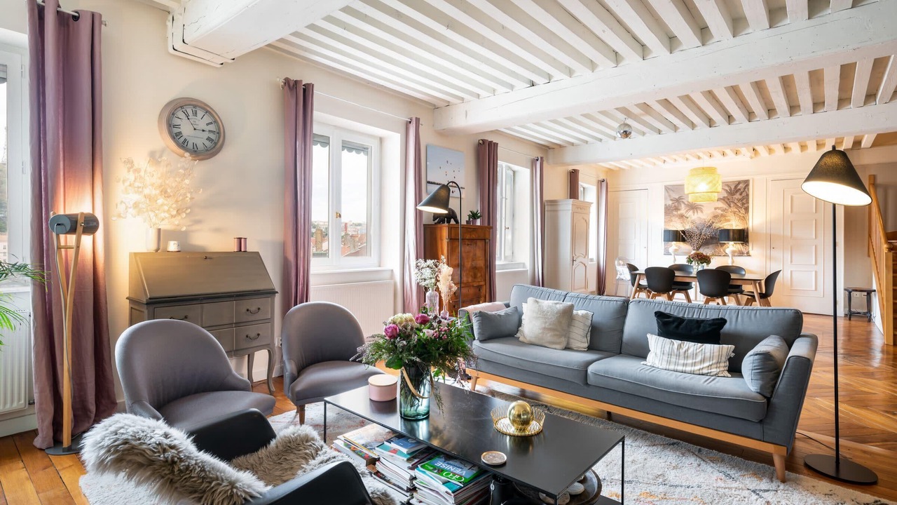 Photo of Livingroom in Bellecour - Hotel Dieu