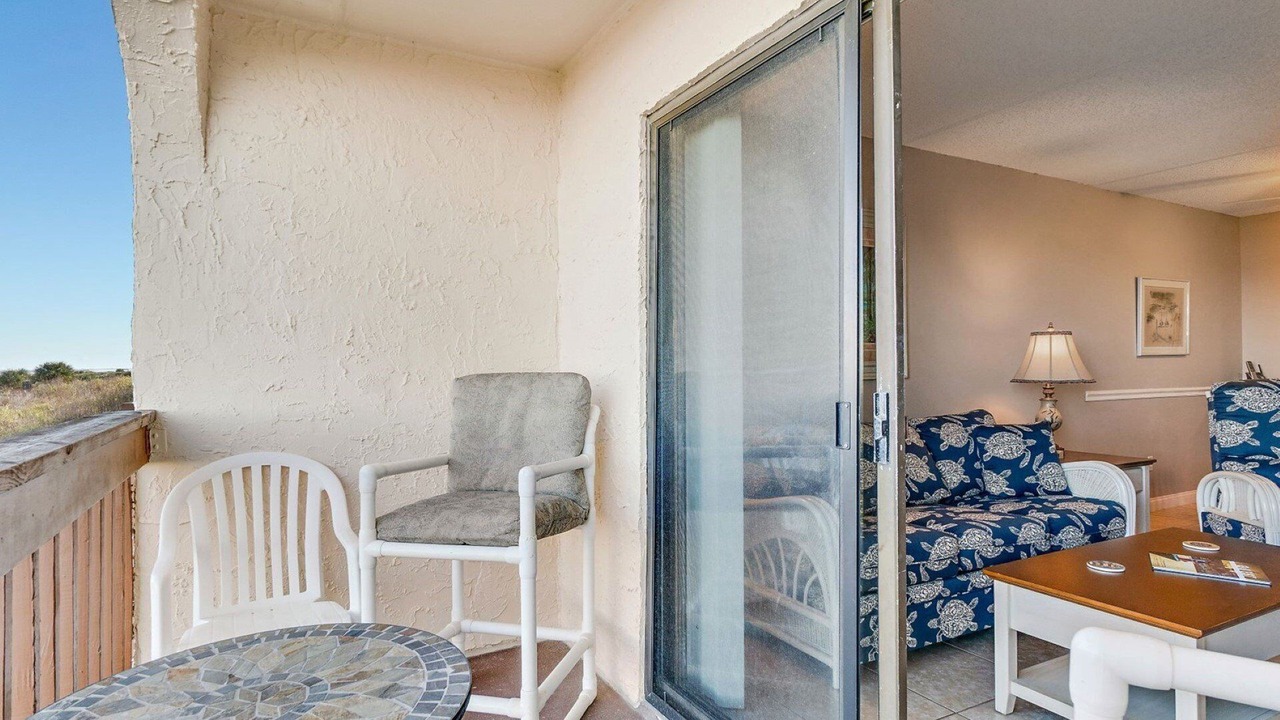 Photo of Patio Balcony in St. Augustine Beach