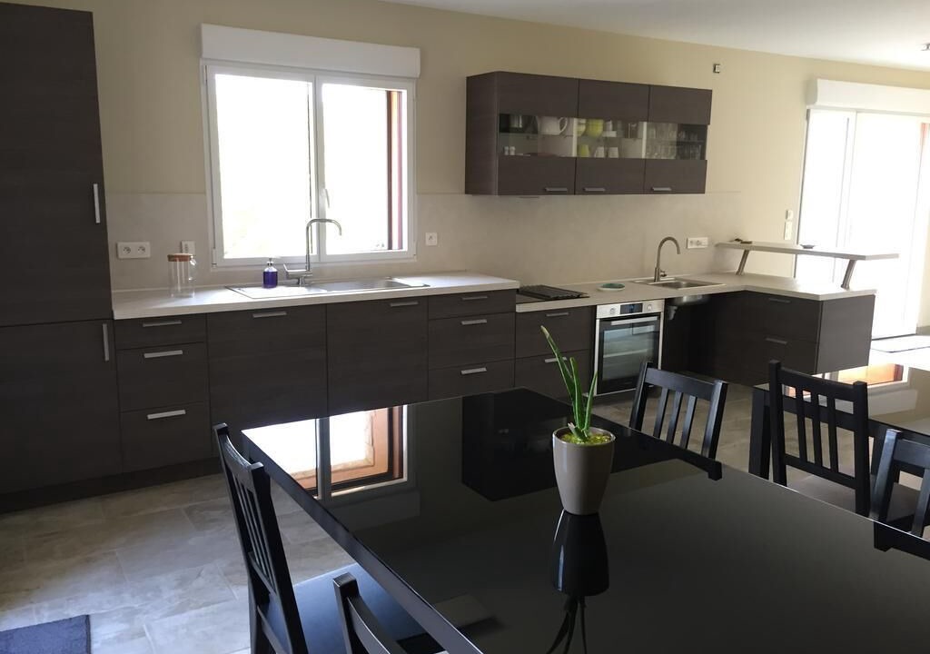 Photo of Kitchen in La Vacquerie-et-Saint-Martin-de-Castries