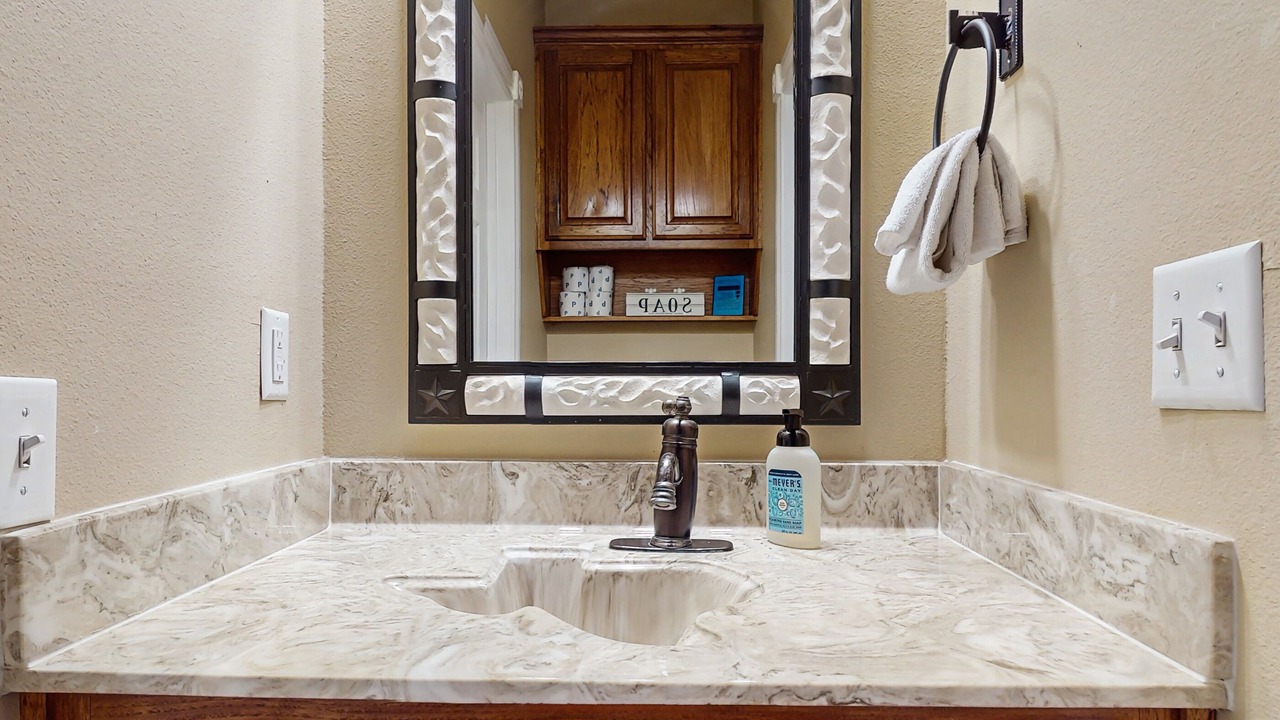 Photo of Bathroom in Buchanan Dam
