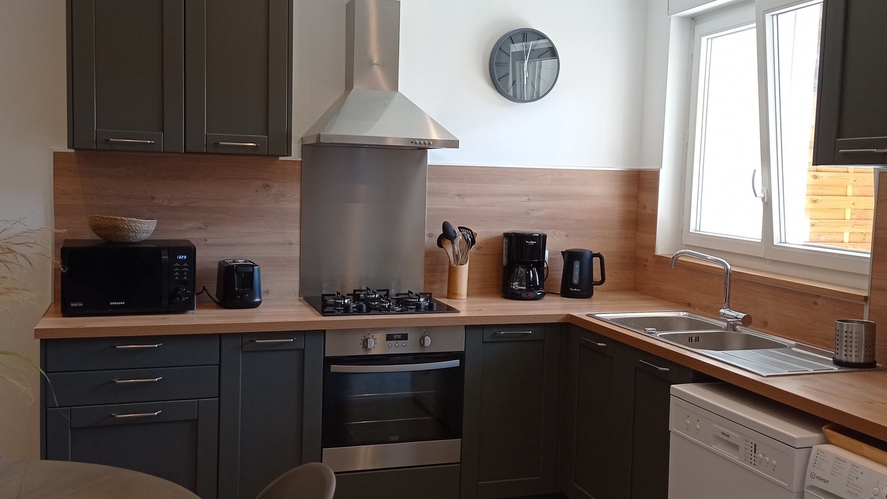 Photo of Kitchen in Saint-Alban-sous-Sampzon