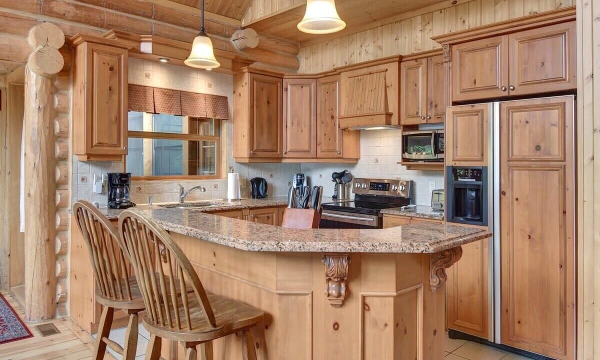Photo of Kitchen in Fiddler Lake Resort