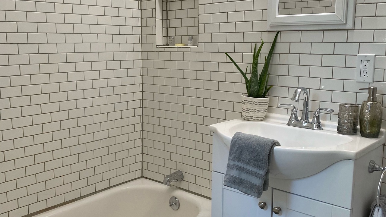 Photo of Bathroom in Historic Railroad District