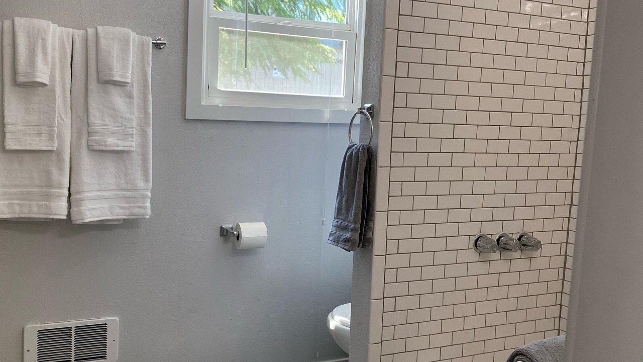 Photo of Bathroom in Historic Railroad District