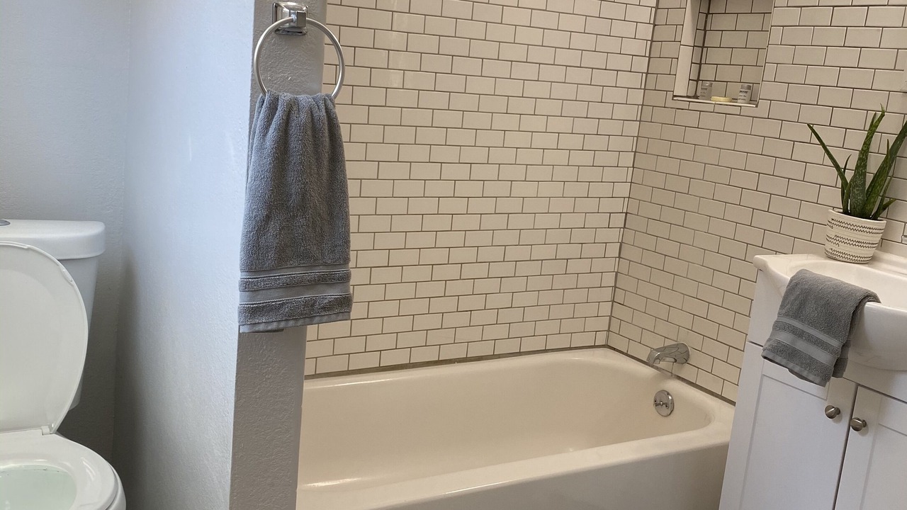 Photo of Bathroom in Historic Railroad District