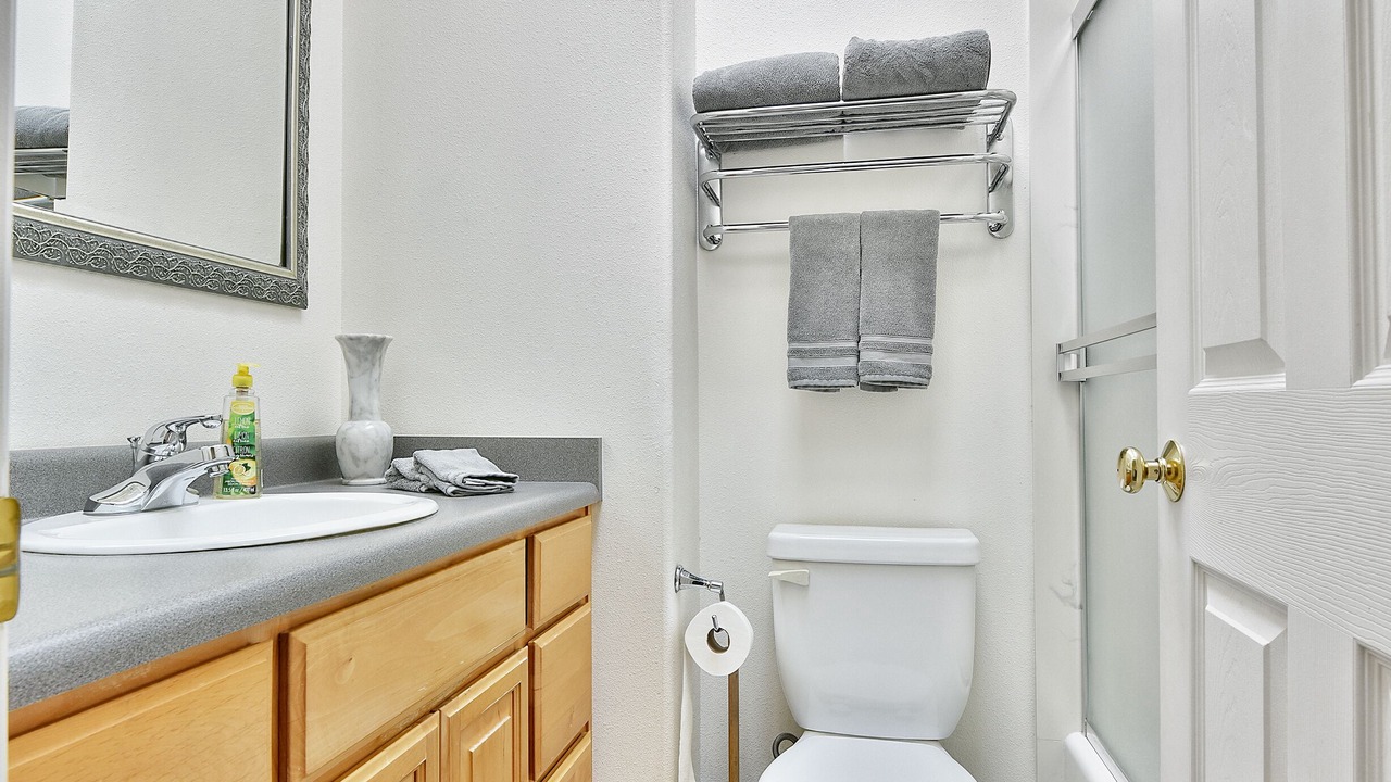 Photo of Bathroom in Historic Railroad District