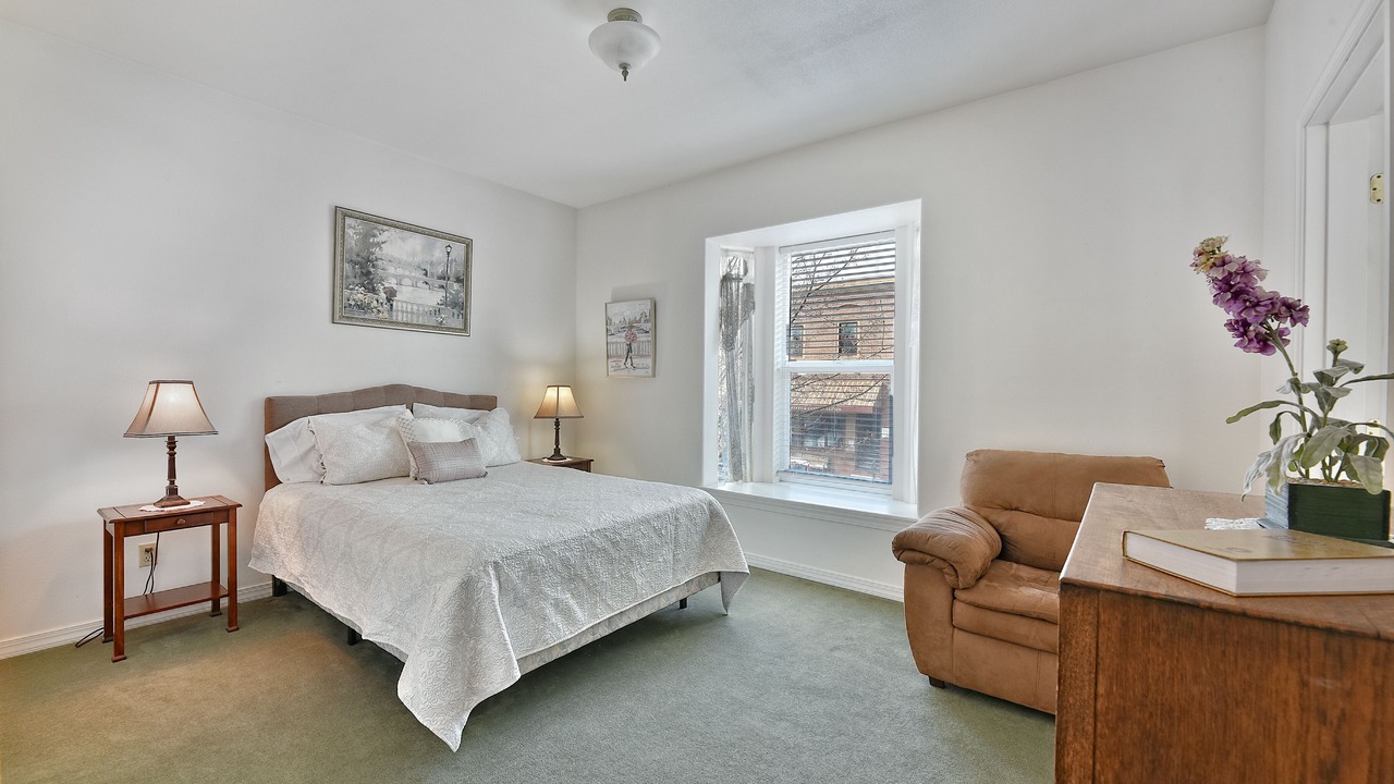 Photo of Bedroom in Historic Railroad District