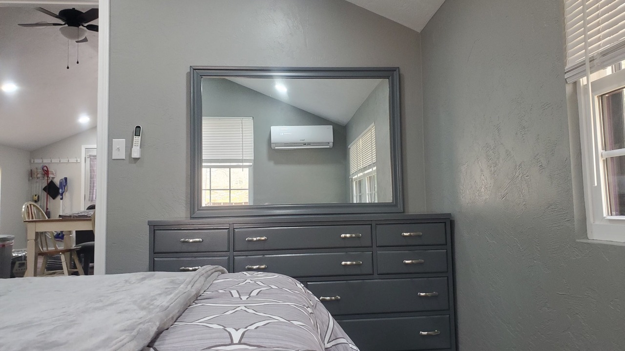 Photo of Bedroom in Gray