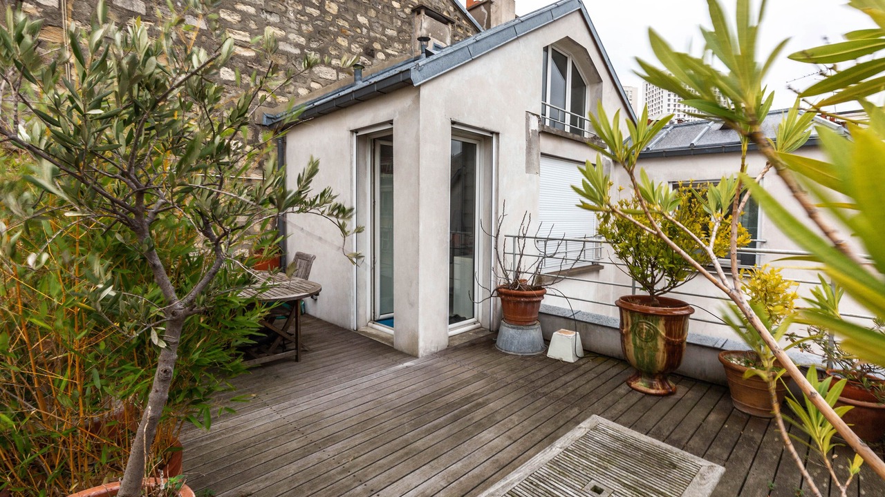 Photo of Patio Balcony in Butte-aux-Cailles
