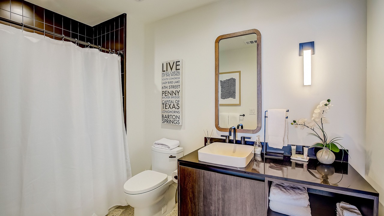 Photo of Bathroom in Rainey Street Historic District