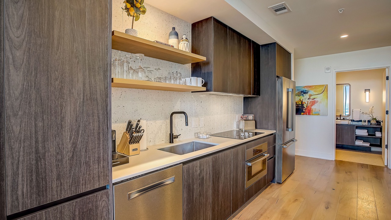 Photo of Kitchen in Rainey Street Historic District