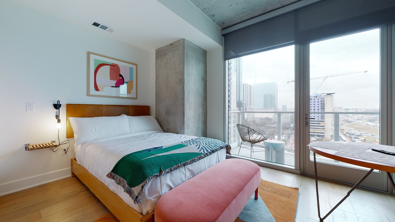 Photo of Bedroom in Rainey Street Historic District