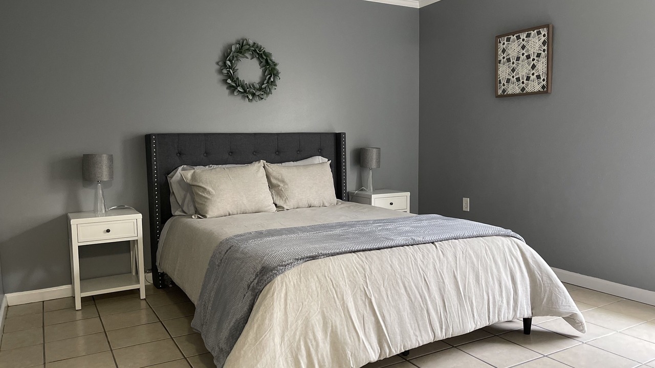 Photo of Bedroom in Gray