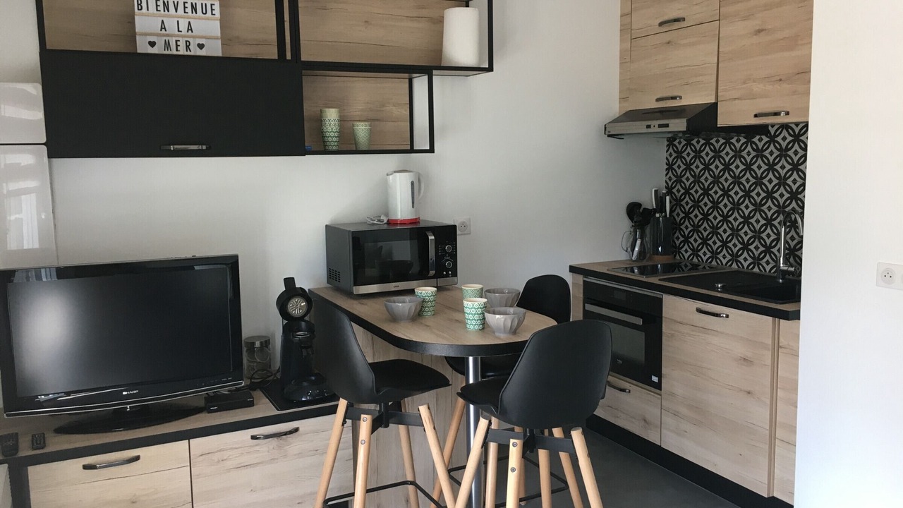 Photo of Kitchen in Merville-Franceville-Plage